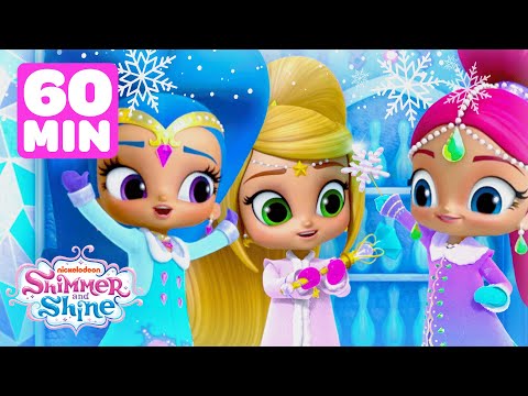 Shimmer & Shine Attend a Frosty Fun Festival & More FULL Episodes! ☃️ w/ Leah | Shimmer and Shine