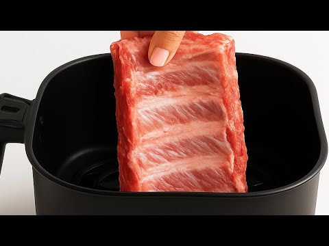 How to Make Juicy Ribs in the Air Fryer!