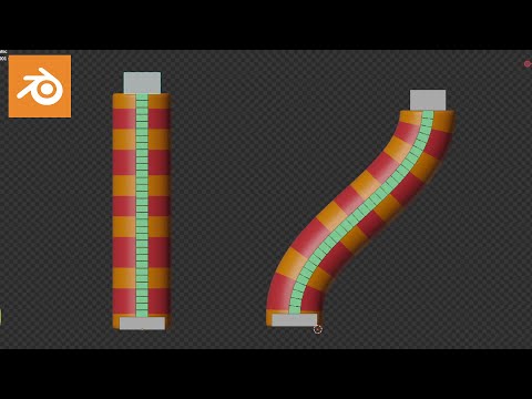 This Simple Bendy Bone Rig Is Powerful | Blender Tutorial