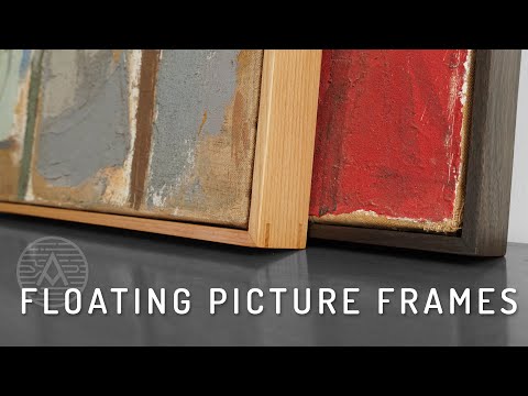 How to Make Floating Picture Frames