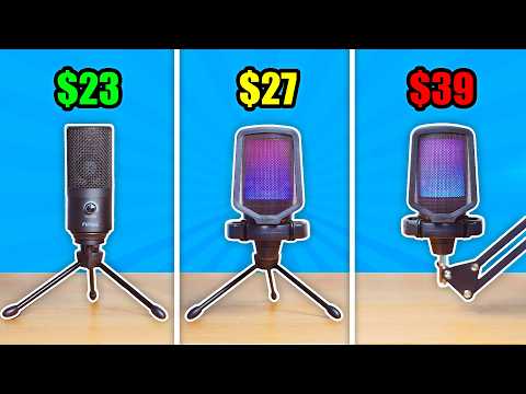 Which FIFINE Microphone Should You Buy?? | K669B vs Ampligame A6V