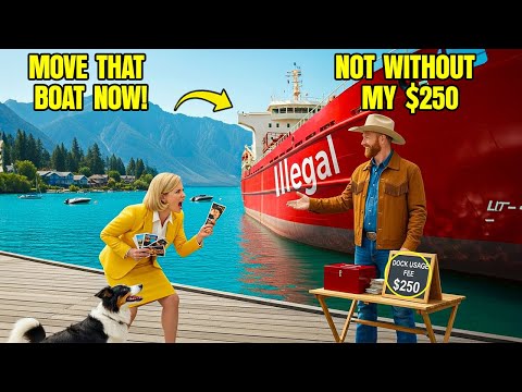 HOA Karen Freaked Out Labeling My Fishing Lake Boats Illegal—So I Built A Dock & Charge $250 Fee!