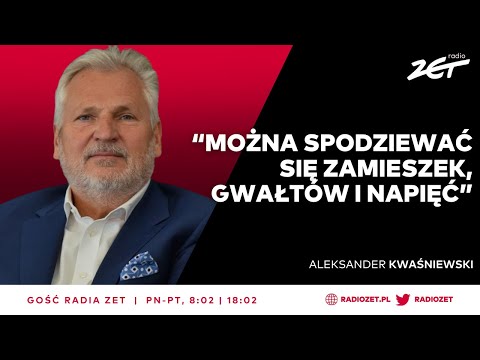 Aleksander Kwaśniewski o USA: Można spodziewać się zamieszek, gwaItów i napięć | Gość Radia ZET