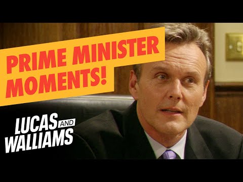 Top 10 Moments between Sebastian and The Prime Minister | Little Britain | Lucas and Walliams