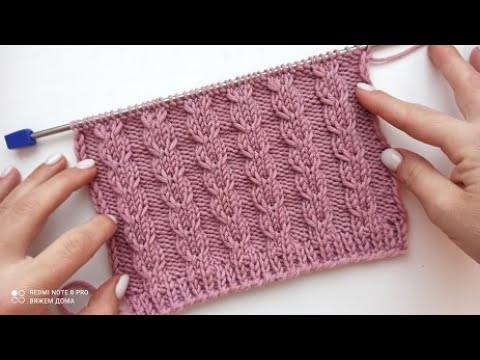 A SUPER knitting pattern for hats, sweaters, and cardigans! A very simple and beautiful knitting ...