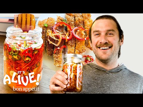 Brad Makes Fermented Hot Honey | It's Alive | Bon Appétit