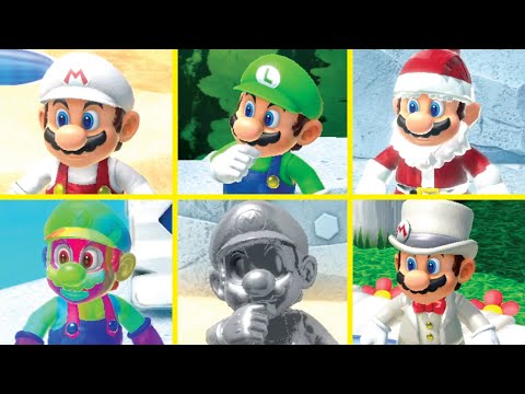 Mario Party - If Mario had a new outfit every turn
