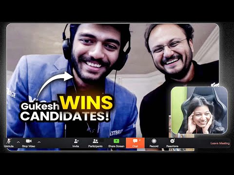 Insane Final Moments of Gukesh WINNING the Candidates 2024