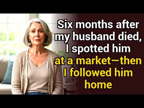 Six months after my husband died, I spotted him at a market—then I followed him home