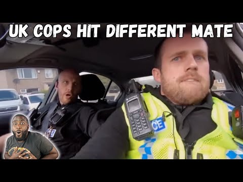 American reacts to UK Police Chase (Moped Ramming)