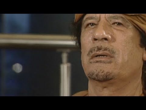 مقابلة للقذافي مع بي بي سي الإنجليزية