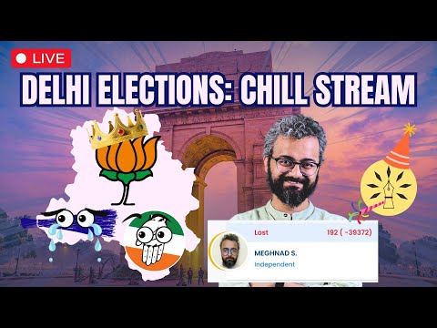 BJP wins, AAP loses & I got 192 votes! | Delhi Election Result Analysis | ft. @vimoh + @ms.medusssa