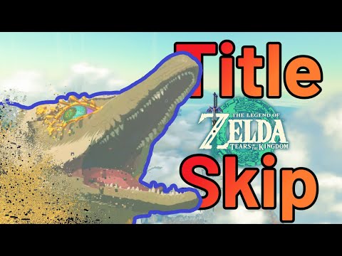 Skipping the Title Cutscene and Removing Zelda from the game.