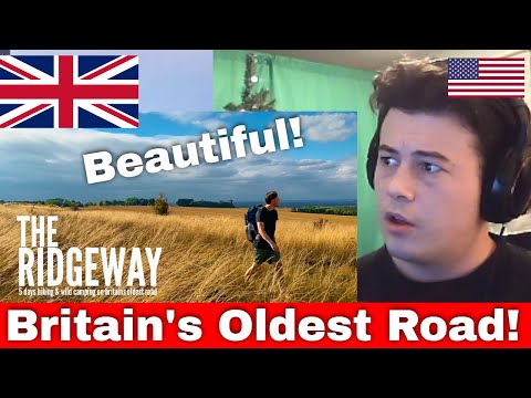 American Reacts 5 Days Hiking & Wild Camping on Britain's Oldest Road