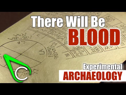 Ancient Layout Line Techniques For Constructing The Antikythera Mechanism - Experimental Archaeology