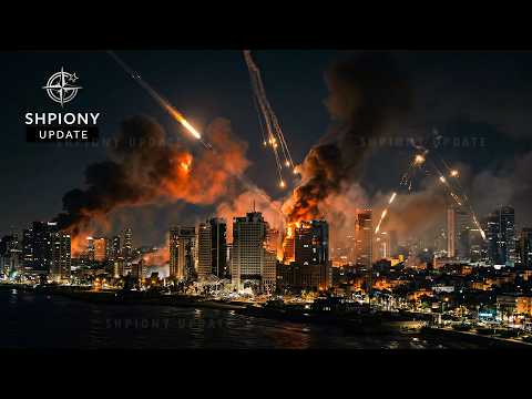 Iran vs. Israel Escalation — Missiles & Drones Starting to Penetrate Tel Aviv?