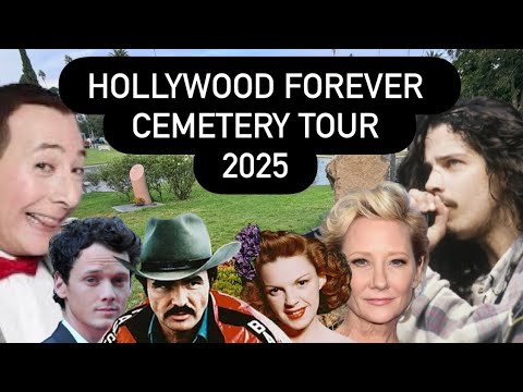 HOLLYWOOD FOREVER CEMETERY TOUR 2025 | Important Channel Update for Viewers & Visiting New Burials