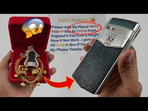 😱$5700 Amazing Phone Vertu Aster P Restoration and Fix For Big Fan !