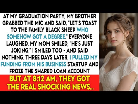 At My Graduation Party, My Brother Grabbed The Mic And Said, “Let’s Toast To The Family Black Sheep
