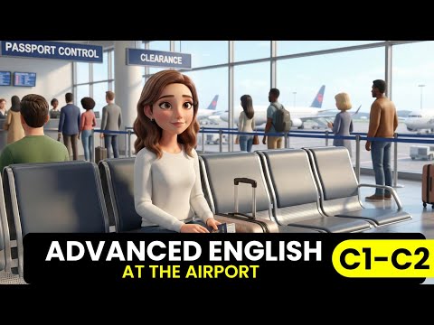 Learn English Speaking | Level C1-C2 | At The Airport | Best Way to Learn English