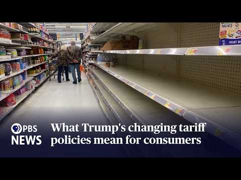 WATCH: What Trump's changing tariff policies mean for consumers like you