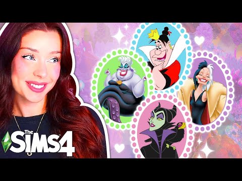 Building a Village for DISNEY VILLAINS in The Sims 4