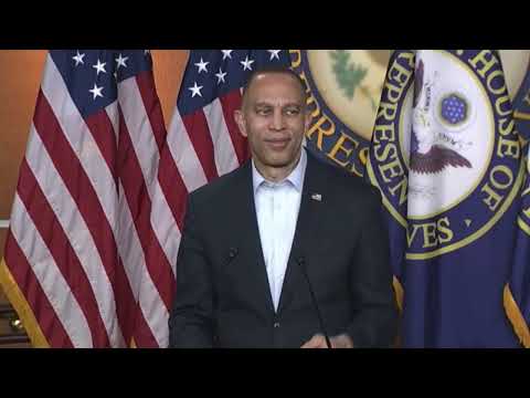House Democratic Leader Hakeem Jeffries Holds Press Conference