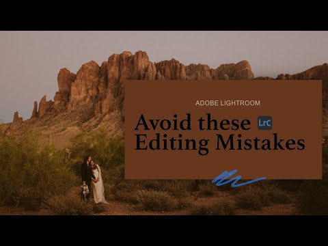 5 Lightroom Mistakes Stoping You From Getting Your OWN STYLE