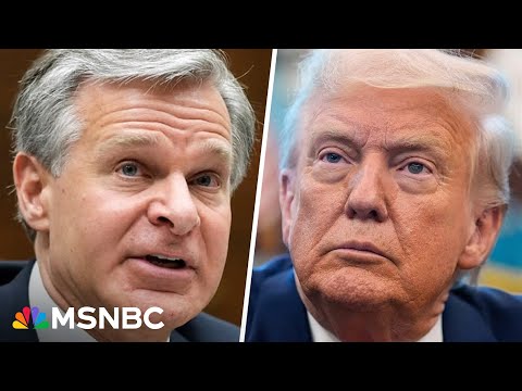 Trump accuses Wray of lying about FBI's actions after Jan 6th