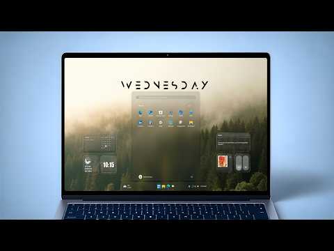Make Your Desktop Look AMAZING in 2025! | Customize Windows 11 Desktop