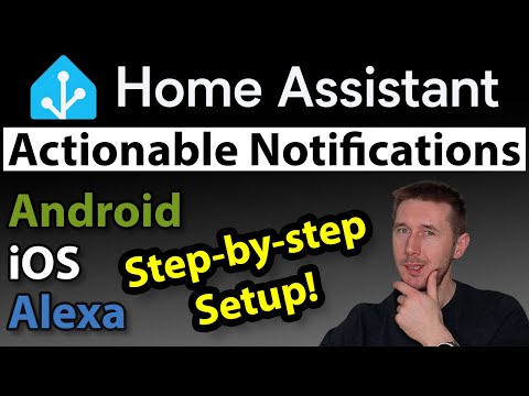 Home Assistant Actionable Notifications – Step-by-Step Setup (Mobile & Alexa)
