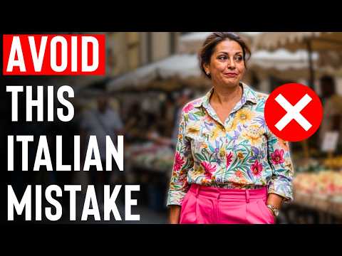 6 Italian Style Mistakes to Avoid After 50+
