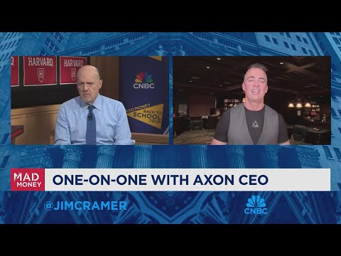 Axon CEO Rick Smith goes one-on-one with Jim Cramer