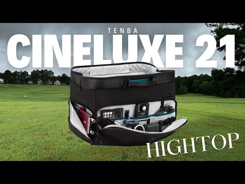 Fully packed Tenba Cineluxe 21 High Top (Sony FX6, FX3, SmallHD, Tentacle Sync) - Golf Course Vlog!