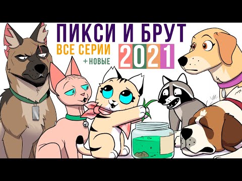 ПИКСИ И БРУТ. ВСЕ КОМИКСЫ 2021 (+новые) | Мемозг 886
