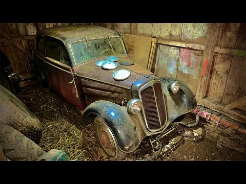 1939 DKW Barn Find Rescue After 60 Years at the Junkyard
