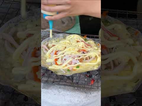 Vietnamese Pizza in Bangkok | Thai Street Food #shorts