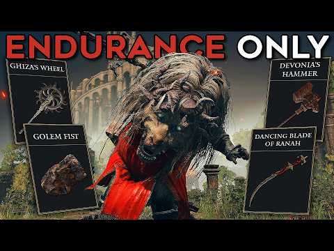 Elden Ring (+DLC) But I Can ONLY LEVEL ENDURANCE