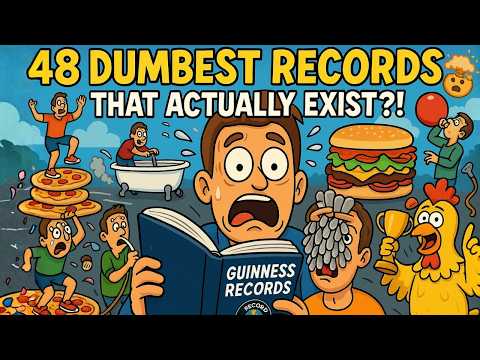 48 Dumbest Guinness Records That Somehow Actually Exist