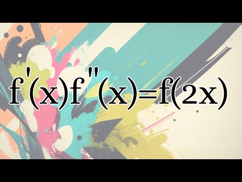 The most interesting differential equation you have seen.