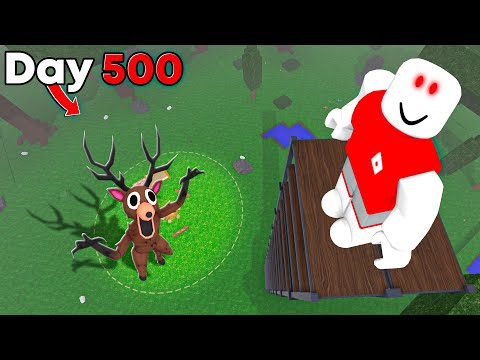 I Built A REAL SKYBASE in 99 Nights in the Forest!