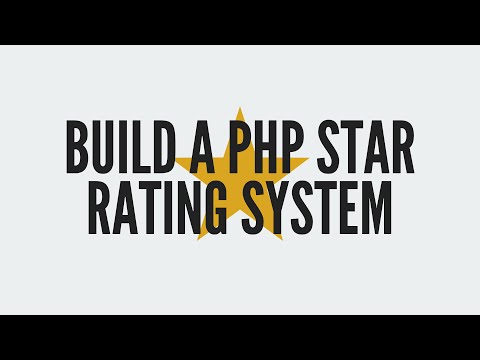PHP Star Rating System