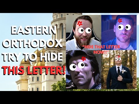 Eastern orthodox apologetics dont talk about this letter...