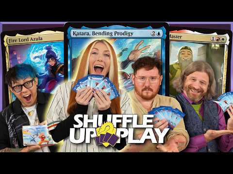 Playing Avatar The Last Airbender w/ Voxy, Crim, and Wheeler! Shuffle Up & Play 90 | Magic Gameplay