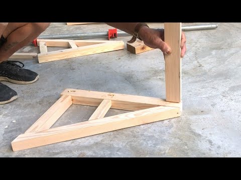 Amazing Woodworking Projects Ideas From Palles // How to Build a DIY Ladder Chair - DIY, HOw To