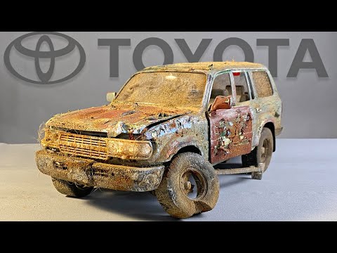 Restoration Toyota Land Cruiser w/ Custom Trailer