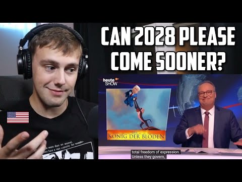 American Reacts to Heute Show - Trump bei den Royals & Putin testet Europa