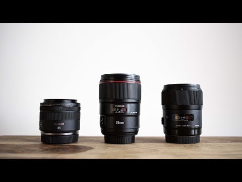 ULTIMATE 35mm Shootout! - Canon RF 35 F1.8 Macro IS STM vs Canon EF 35 1.4L vs Sigma 35 1.4 ART