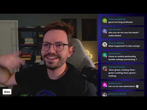 LIVE: Alex's last stream?! | Web Hacking | Cybersecurity | Pentesting