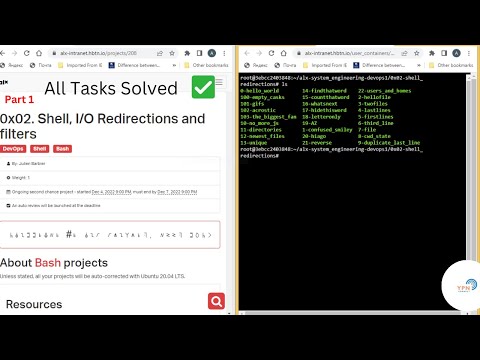 0x02  Shell, I O REDIRECTION  Part 1  All Tasks Solved